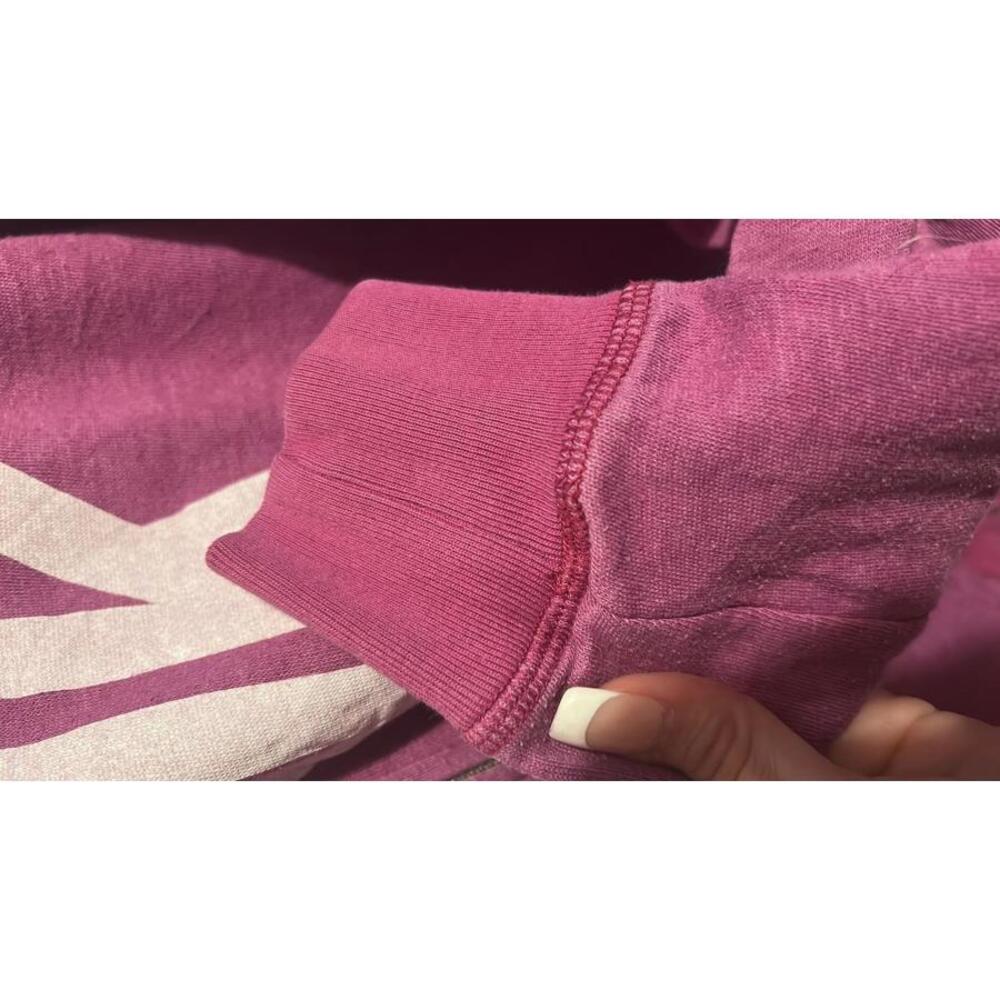 Victoria's Secret Pink Hoodie - Purple and White - Picture 6 of 8